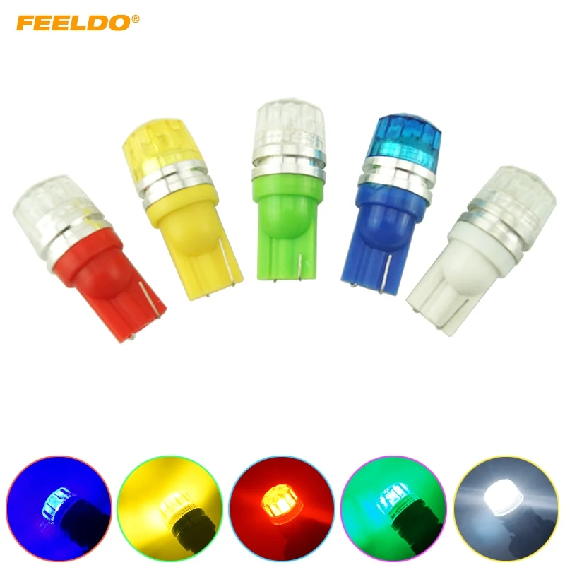 

50Pcs Car 2 SMD T10 194 168 W5W 5630 2 LED Side Wedge Tail Turn LED Light Bulbs White/Red/Yellow/Blue/Green #FD-4069