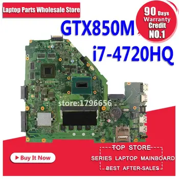

X550JK Motherboard i7-4200HQ GTX850M For Asus X550JD FX50J A550J X550J laptop Motherboard X550JX Mainboard X550JK Motherboard