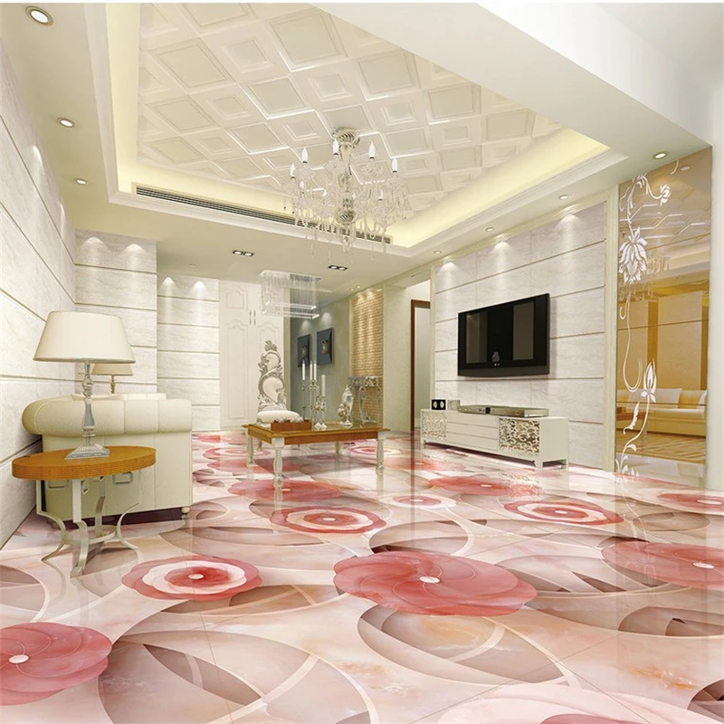 beibehang Abstract pattern stone pattern parquet beautiful wallpaper papel de parede self-adhesive waterproof 3d flooring tapety