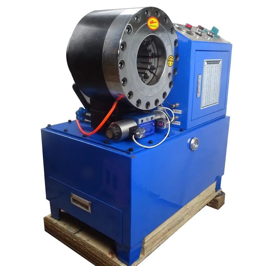 

Free shipping By sea Hydraulic Hose Crimping Machine with 10 Sets Dies 220/380V 1/4" to 2" 4SH/SP Crimping Machine BNT68