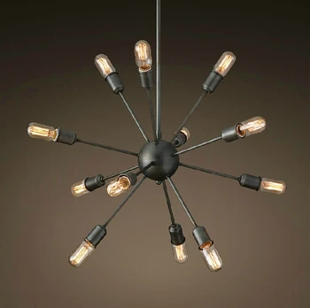 

Industrial Loft Satellite Pendant Light Lamp Sputnik 20 ARMS Sarfatti + Free shipping Fixture Art Home Lights Pendant Lamps B170