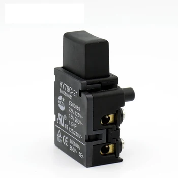 

1pcs KEDU HY79C-21 16A 125/250V Industrial Self-locking Toggle Switch Power On Off Switches for Trigger Drill Saw Hammer Grinder