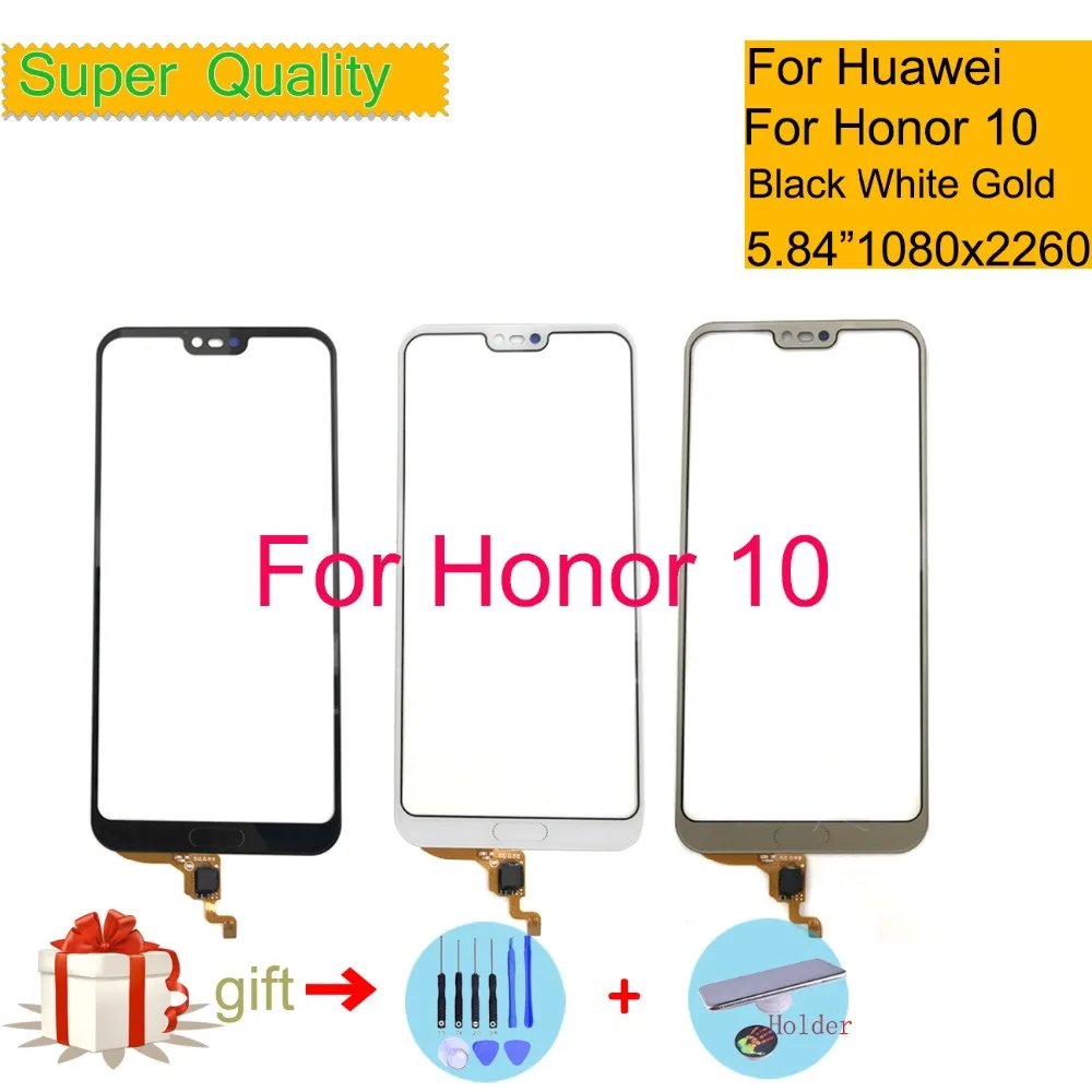 Сенсорный экран 5 84 дюйма для Huawei Honor 10 Honor10 сенсорная панель датчик дигитайзера