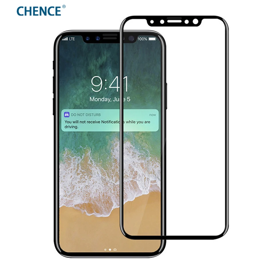 CHENCE для iPhone X протектор экрана закаленное стекло защитная пленка высокого