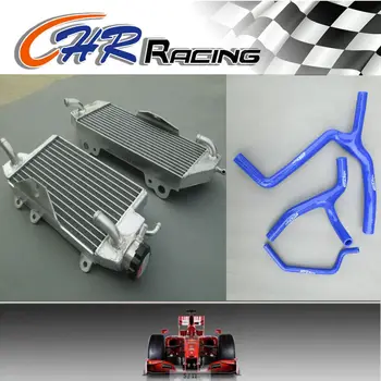 

aluminum alloy radiator & silicone radiator hose for 2012 2013 Kawasaki KX450F KXF450 brand new
