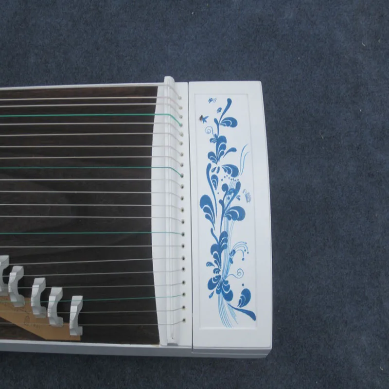 Фортепианная краска Серия синий и белый фарфор высокого качества GuZheng