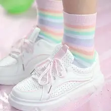 Сезон весна-лето; Новинка; яркие цвета; радужные носки