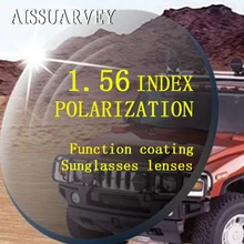 1,56 индекс поляризованные солнцезащитные очки линзы серый коричневый зеленый вождения поляризационные оптические линзы тонкий высокое качество от близорукости, по рецепту