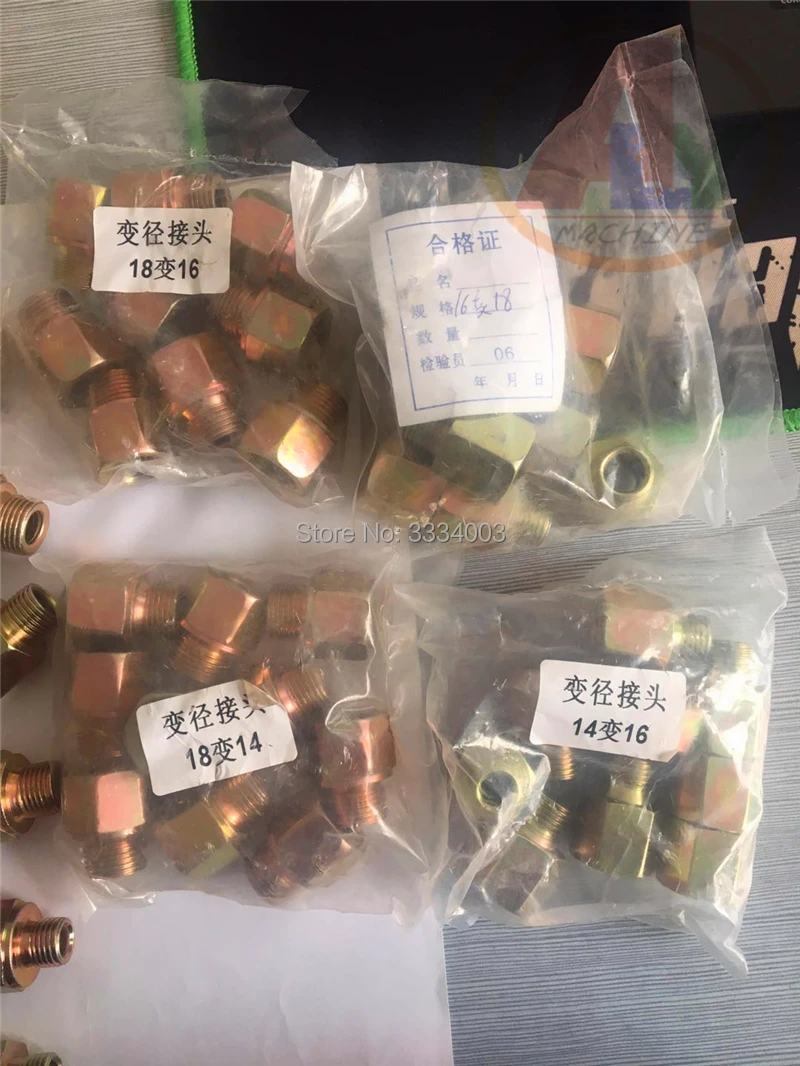 Дизельная трубка соединение преобразования M18-16 M14 коллектора системы впрыска топлива трубка изменение шарнир