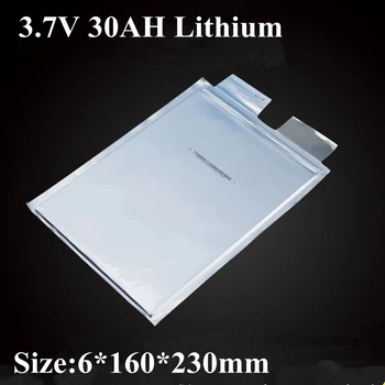 

3.7V 30A Polymer Macrocell Power Lithium Battery for Solar Lithium Battery Electric Motorcycle 150A discharger 3.7v Battery