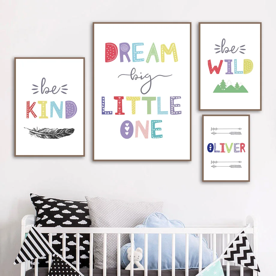 Inspirational-Quotes-Dream-Big-Brave-Nursery-Wall-Art-Canvas-Painting-Nordic-Posters-And-Prints-Wall-Pictures (2)