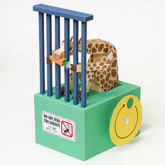 3D Mechanical Paper Models Educational 3D Puzzle Handmade Toys Present