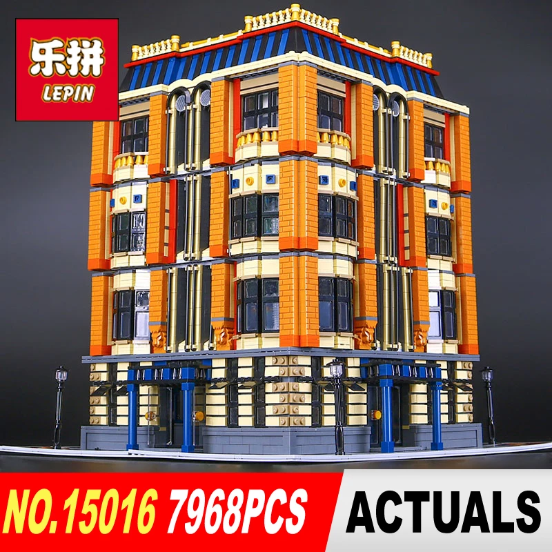 

Free shipping DHL New 7968Pcs Lepin 15016 Genuine MOC Creative Series The Apple University Set Building Blocks Bricks Toys