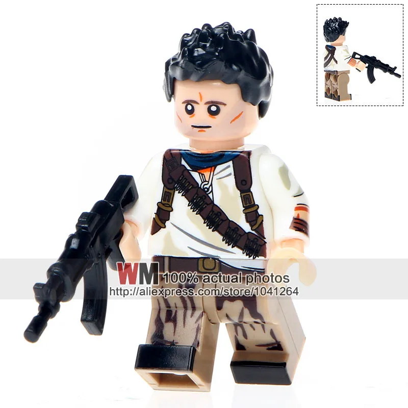 

KL071 Nathan Drake Single Sale Kill Bill Vol.1 The Bride Bricks Building Blocks Kids Gifts Toys KL9011 Drop Shipping