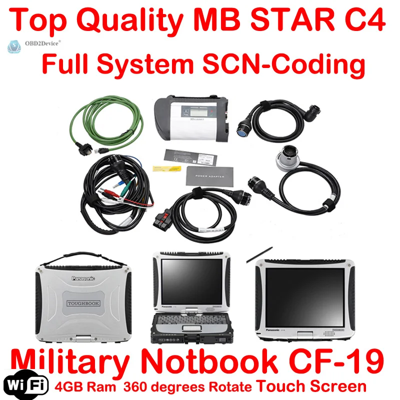 

Warranty Quality A++MB Star C4 SD Connect 4 With 2018.12V Software SD Compact 4 star diagnosis Multiplexer car diagnostic tool