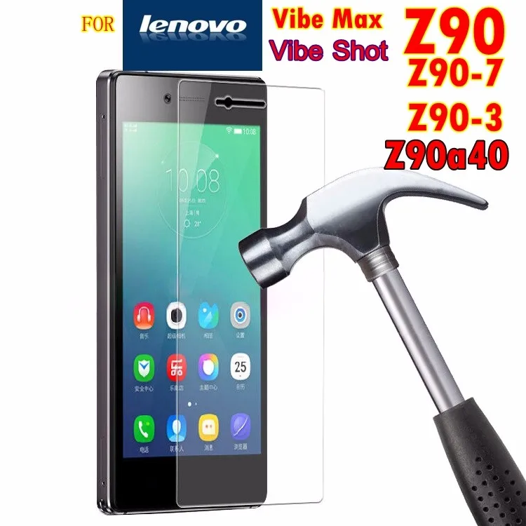 Закаленное Стекло для lenovo Vibe Shot Z90-7-3 A40 Z90-7 Z90-3 VIBE MAX Защита экрана Защитная пленка Z90a40 Экран Защитная пленка для lenovo Z90 Z 90 A 40 Защитная пленка чехол для телефона протектор экрана телефона