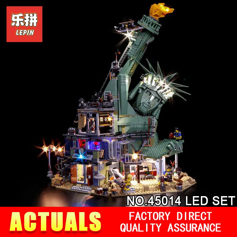 

Lepin Led Light Up For Movie Series Welcome To Apocalypseburg Building Block Light Compatible With 70840 And 45014(Only light)