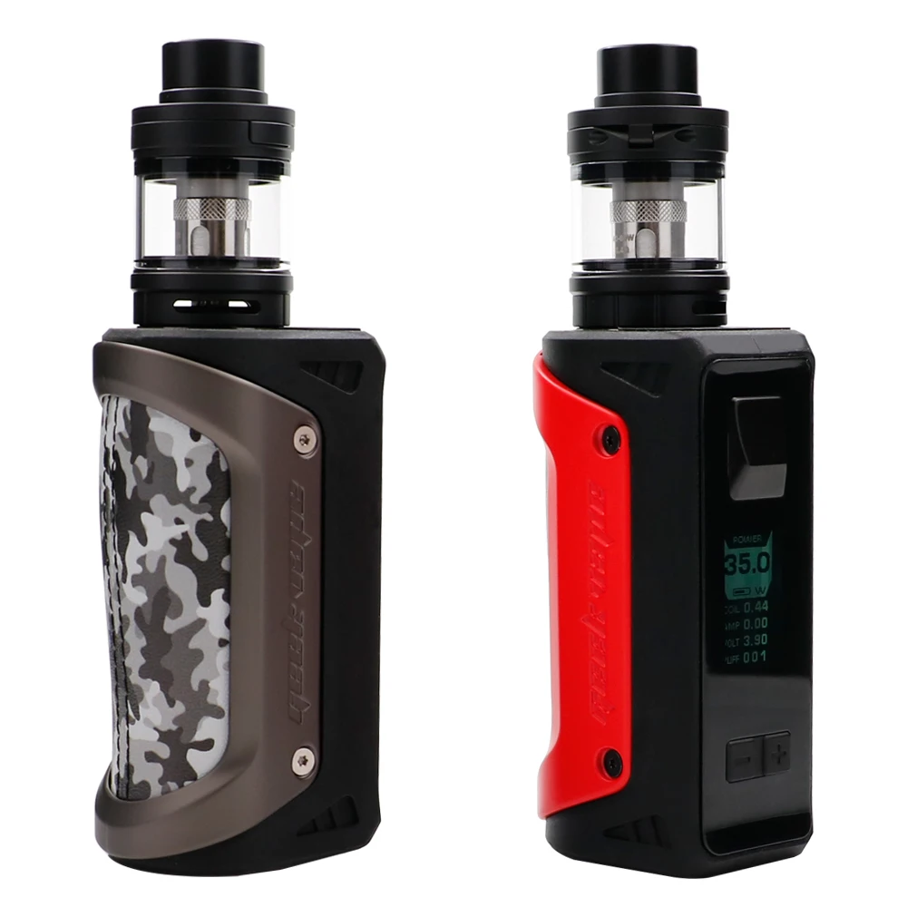 

Big sale Geekvape AEGIS 100W Kit with aegis W/O battery and Shield RTA waterproof 26650 battery not included for ammit dual