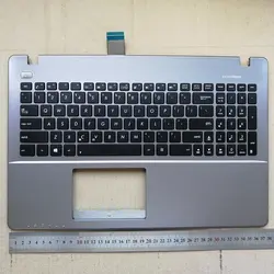 Новая клавиатура ноутбука с palmrest для ASUS VM580D X550D A550D VM590Z X550DP K550DP K555Z F550DP 13N0-PPA0301