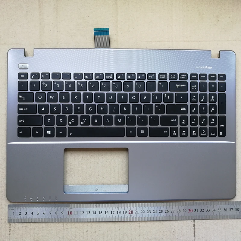

New laptop keyboard with palmrest for ASUS VM580D X550D A550D VM590Z X550DP K550DP K555Z F550DP 13N0-PPA0301