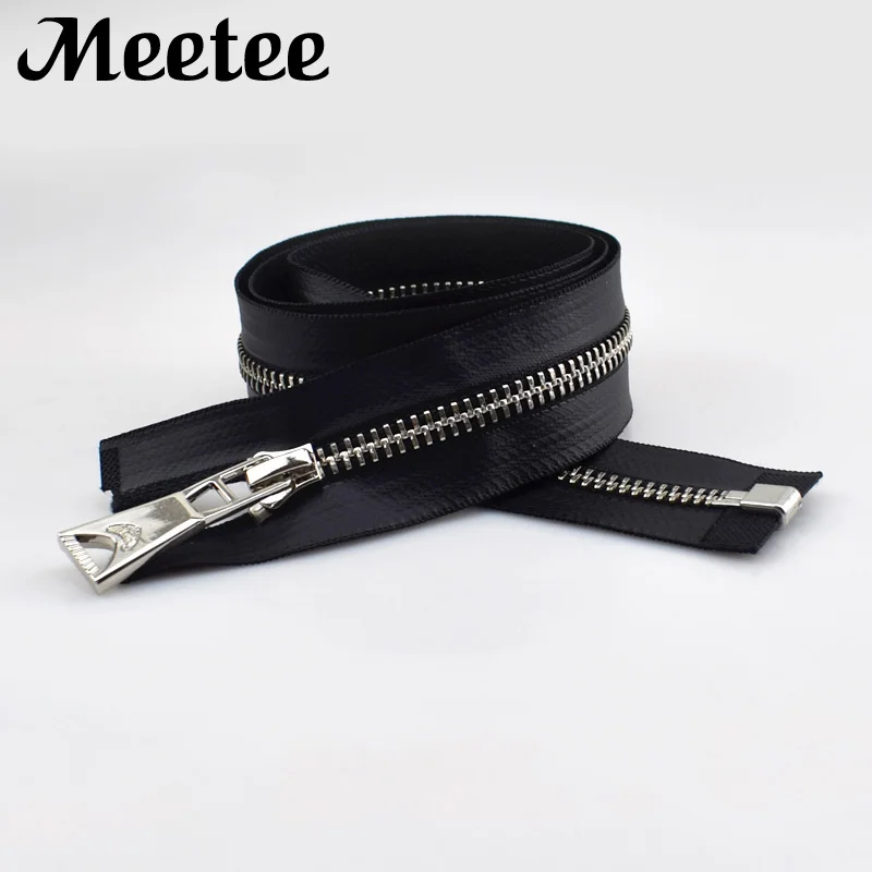 

1PC 75cm 5# Eco-friendly Waterproof Zipper Open-end Metal Zippers Outdoor Jacket Zipper For Sewing Mountain Wear DIY Accessories