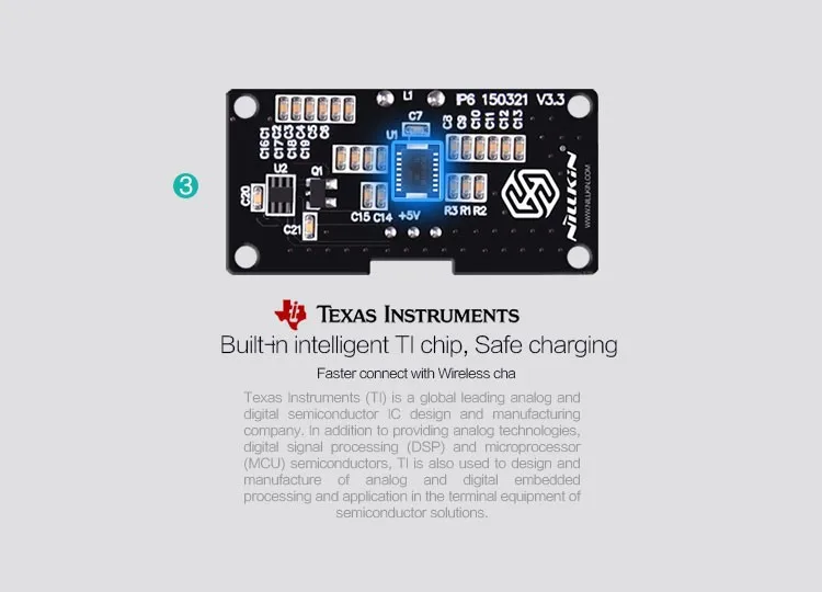 NILLKIN QI приемник чехол для приемника беспроводного зарядного устройства чехол Мощность зарядки передатчик для iphone 6 для iphone 6S чехол(4,7 дюймов