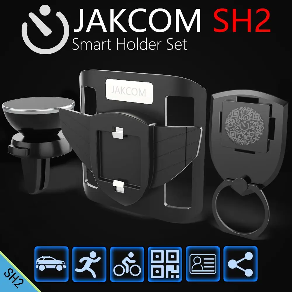 JAKCOM SH2 الذكية حامل مجموعة حار بيع في شارات كما زميله 10 لايت واحد زائد 2 بورتا موفيل الفقرة correr