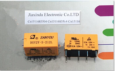 Горячая новинка реле DSY2Y-S-212L DSY2Y DSY2YS212L 12VDC DC12V 12V 4078 SANYOU DIP8 | Строительство и ремонт