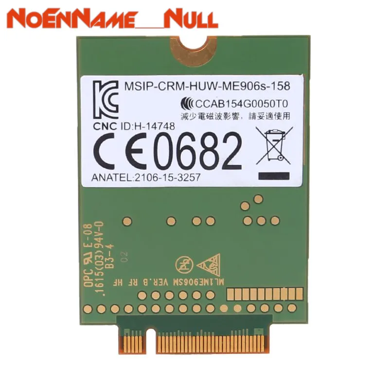 Añadir Tarjetas Tarjeta de banda ancha móvil para HP LT4132 LTE, HSPA + 4G módulo para Huawei ME906S ME906S-158 845710 -001 845709-001 Añadir Tarjetas Tarjeta de banda ancha móvil para HP LT4132 LTE, HSPA + 4G módulo para Huawei ME906S ME906S-158 845710 -001 845709-001