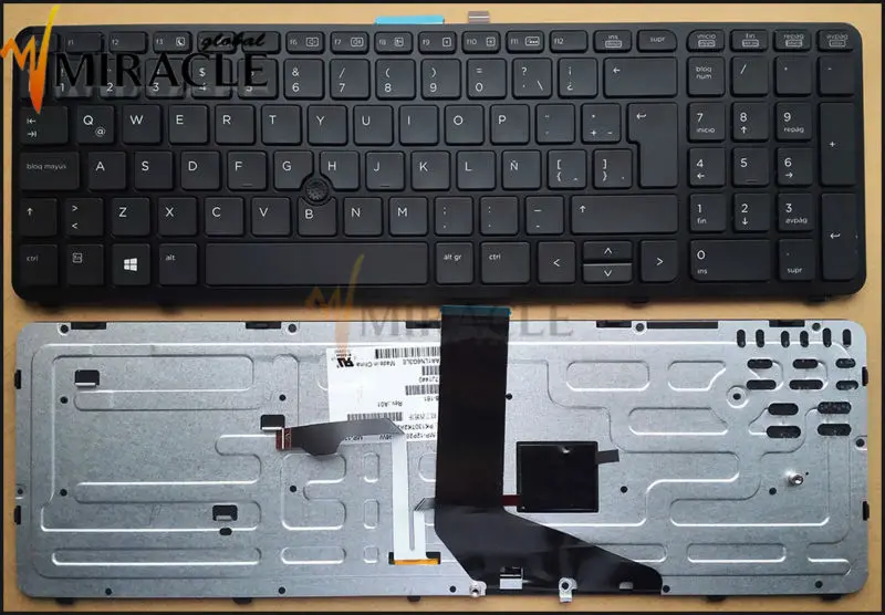 Repair You Life Laptop Keyboard For HP zbook 15 zbook 17 Black With