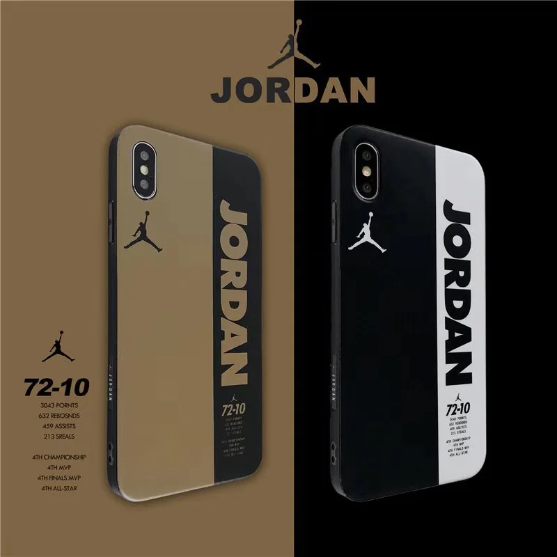 

Luxury NBA Brand Air Dunk Jordan Sport Styles Phone Case For iPhone 6 6S 7 8 Plus Soft Back Cover Funda For iPhone X XS MAX XR