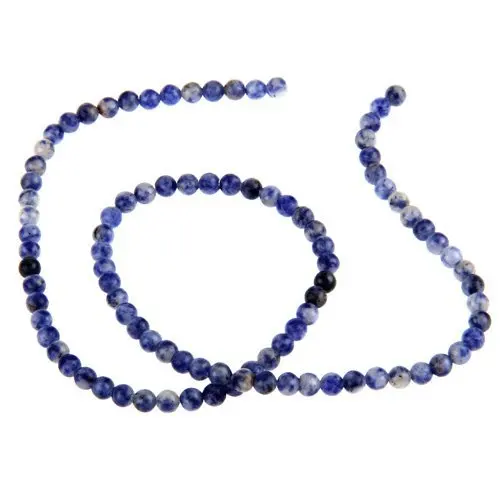 

3 Strand Blue Lapis lazuli Round Gem Beads Gemstone 4mm
