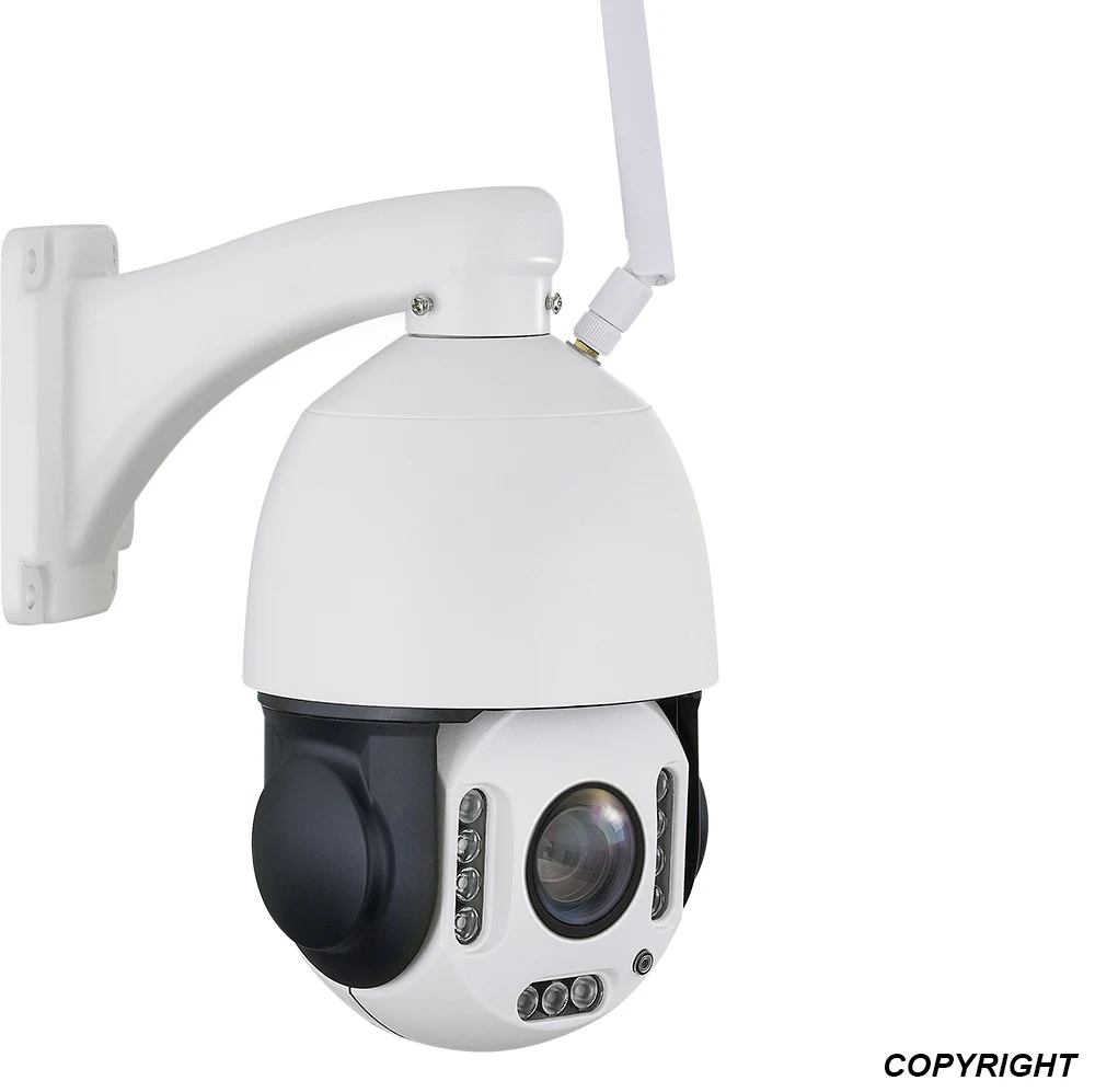 Sony307 Беспроводная starlight 20x увеличительная ip камера 1080 P ИК видеонаблюдения ptz wi fi
