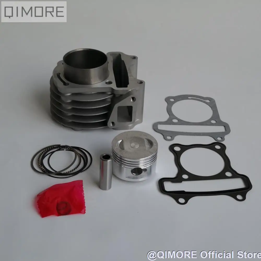 

Scooter parts 139QMB GY6-50 39mm upgrade to GY6 100cc 50mm big bore cylinder kit /cylinder + piston set + piston rings + gaskets