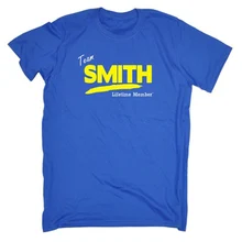 Men’s Team Smith Lifetime Member Funny T-Shirt 2018 new summer cotton short sleeve brand male clothing O-neck men’s t shirts