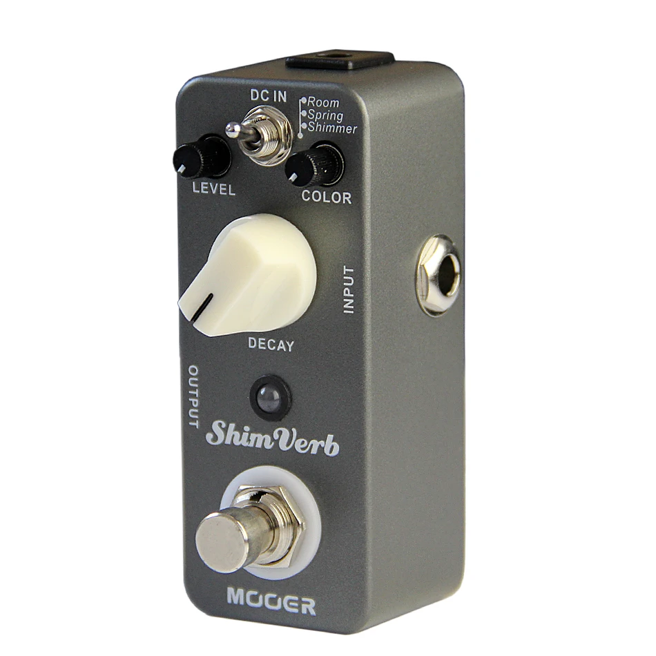 

Mooer ShimVerb Guitar Effect Pedal with 3 Reverb Types Excellent Sound Guitar Pedal Guitar Accessories
