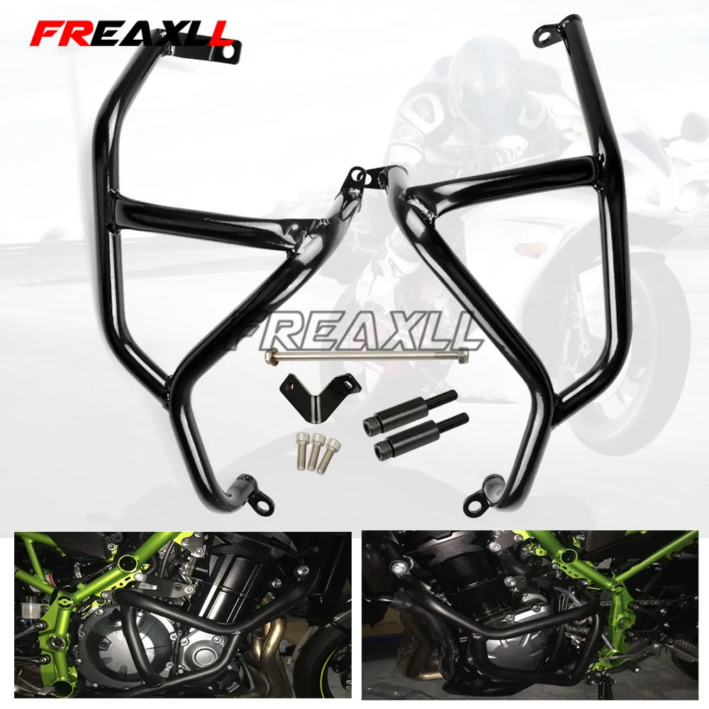 

For Kawasaki Z 900 2017 Z900 Motorcycle Engine Guard Frame Slide Protection High Quality Stainless Steel Accessories Crash Bar