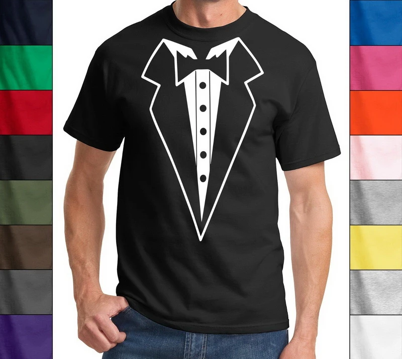 Download Tuxedo Shirt Funny Casual Wedding Gift Groom Shirt Cute Funny Tuxedo T Shirt More Size And Colors A031 Tuxedo T Shirts Shirt Funnyt Shirt Aliexpress