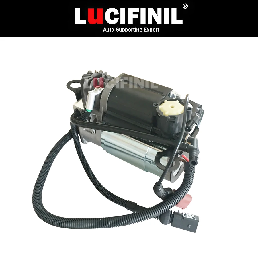

LuCIFINIL New Air Suspension Air Compressor Spring Supply Device Pump Fit Audi A8 S8 A8/S8 D3 E0616039D