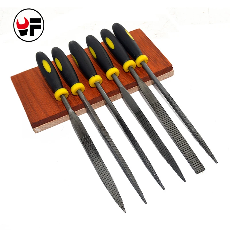 6pcs Mini File Set Microtech Needle Rasp Filling Tool Woodworking Files