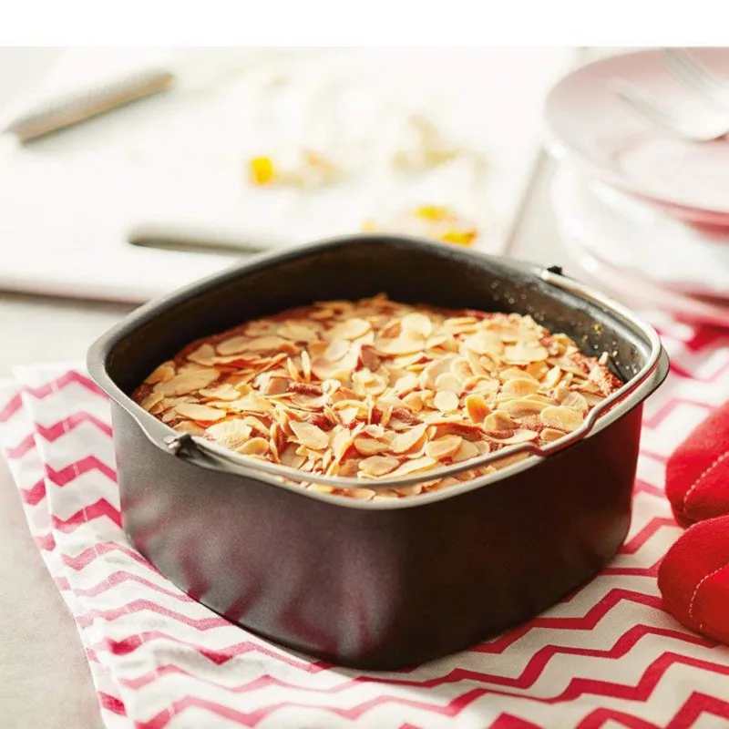 

DIY Handmade Baking Tool Air Fryer Baking Basket Cake Pan Health Non-toxic Household Kitchen Tools For Cakes Bread Bakeware