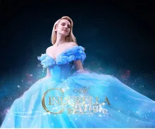 Bridal Wedding Dress Cosplay Costume Adult Elsa &Anna Snow White 2015 Hot movie Sandy Princess Cinderella Birthday Gift