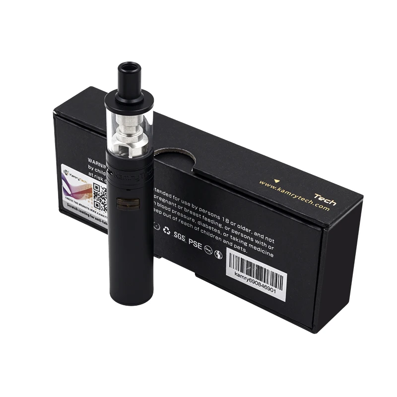 Электронная сигарета Kamry X6 Plus mini Kit 1100 мАч коробка мод батарея плюс мини атомайзер