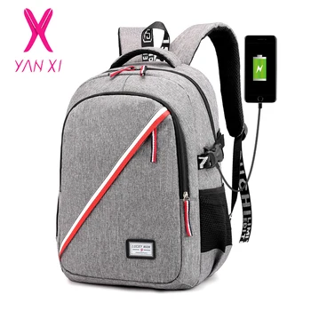 

Hot Multi-function USB Charging Men Laptop Backpacks Outdoor Bags Sport Causal Travel Backpack Large Capacity Rucksack Gym Bags