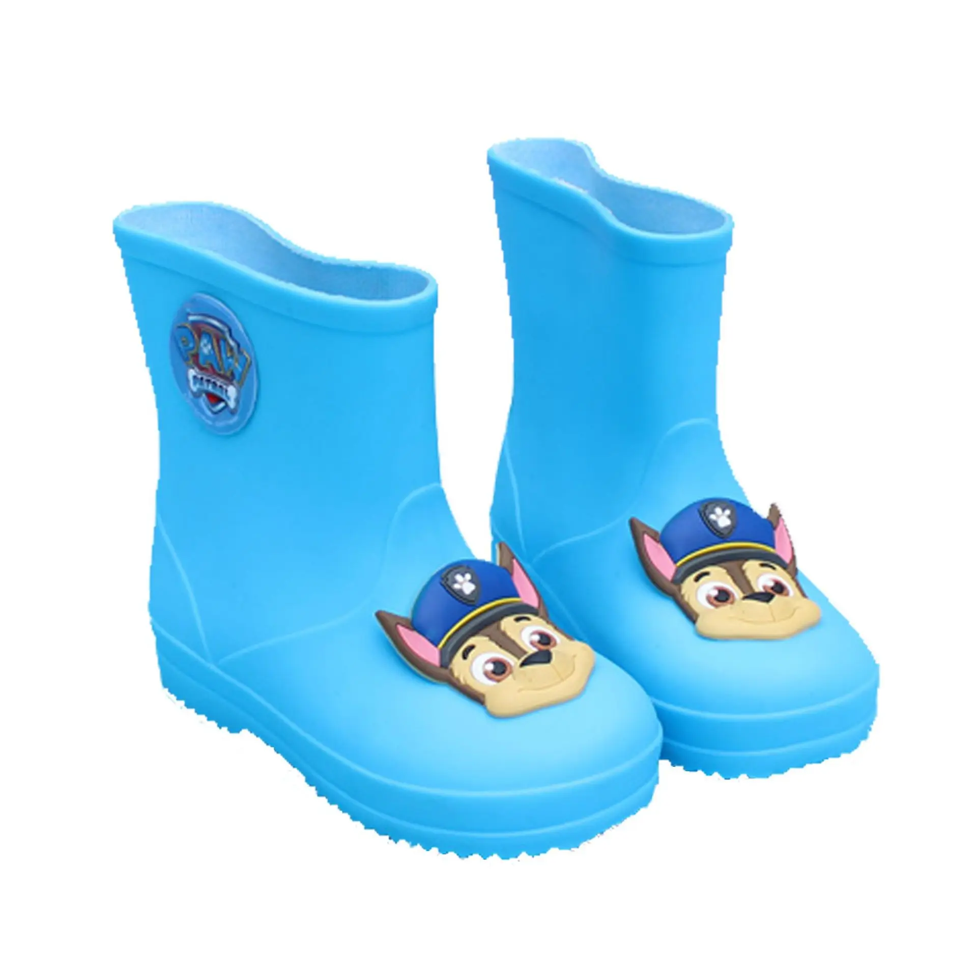 PAW PATROL/детские резиновые сапоги для мальчиков и девочек; водонепроницаемая обувь; детская обувь; нескользящая модная обувь принцессы; Милая обувь; размеры 15-19 см