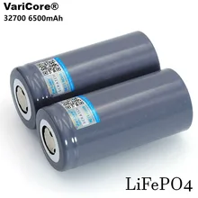 2 шт VariCore бренд 3,2 V 32700 6500mAh LiFePO4 батарея 35A непрерывный разряд максимум 55A батарея высокой мощности