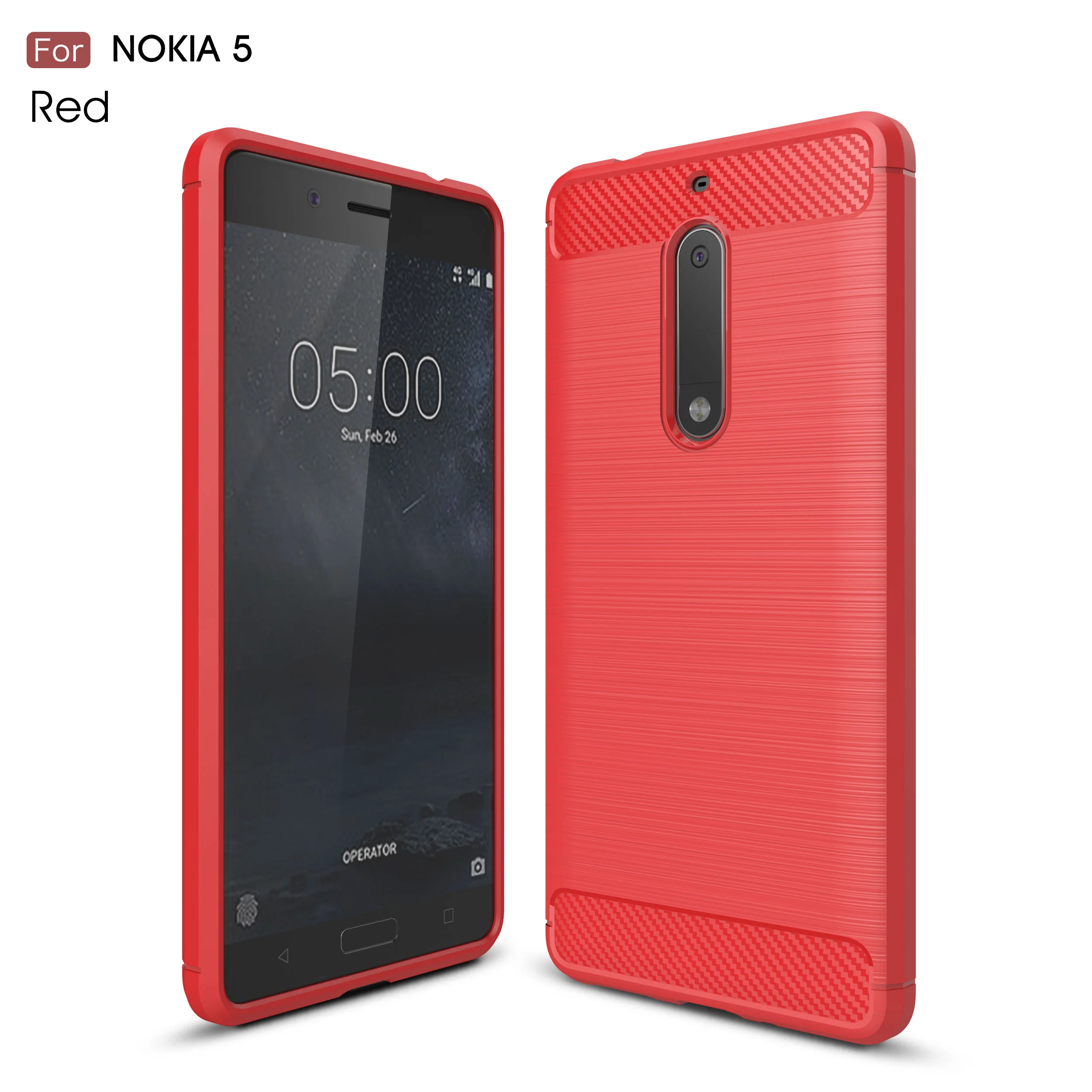 buy For Nokia 6 Anti drop case cover Ultra thin soft TPU Silicone Carbon Fiber Back cover For Nokia 6 Shockproof phone cases 5.5\
