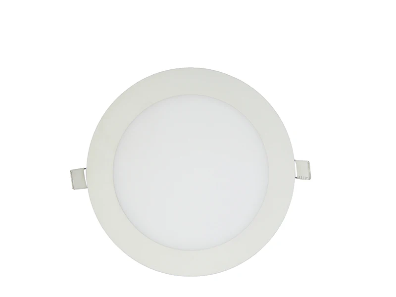 12 Вт Светодиодный светильник белый круглый ультратонкий Светодиодный светильник AC85-265V чистый белый
