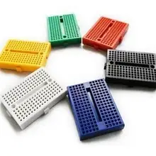 1 шт. SYB-170 миниатюрный беспаечный прототип макетная плата 170 Tie-pontos para ATMEGA PIC Arduino UNO