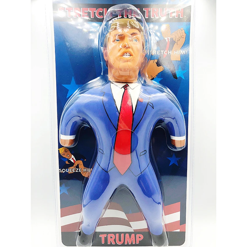 trump stretch doll